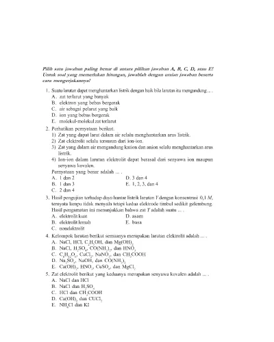 Kunci Jawaban Kimia Kelas 10 Kurikulum 2013 Sekali